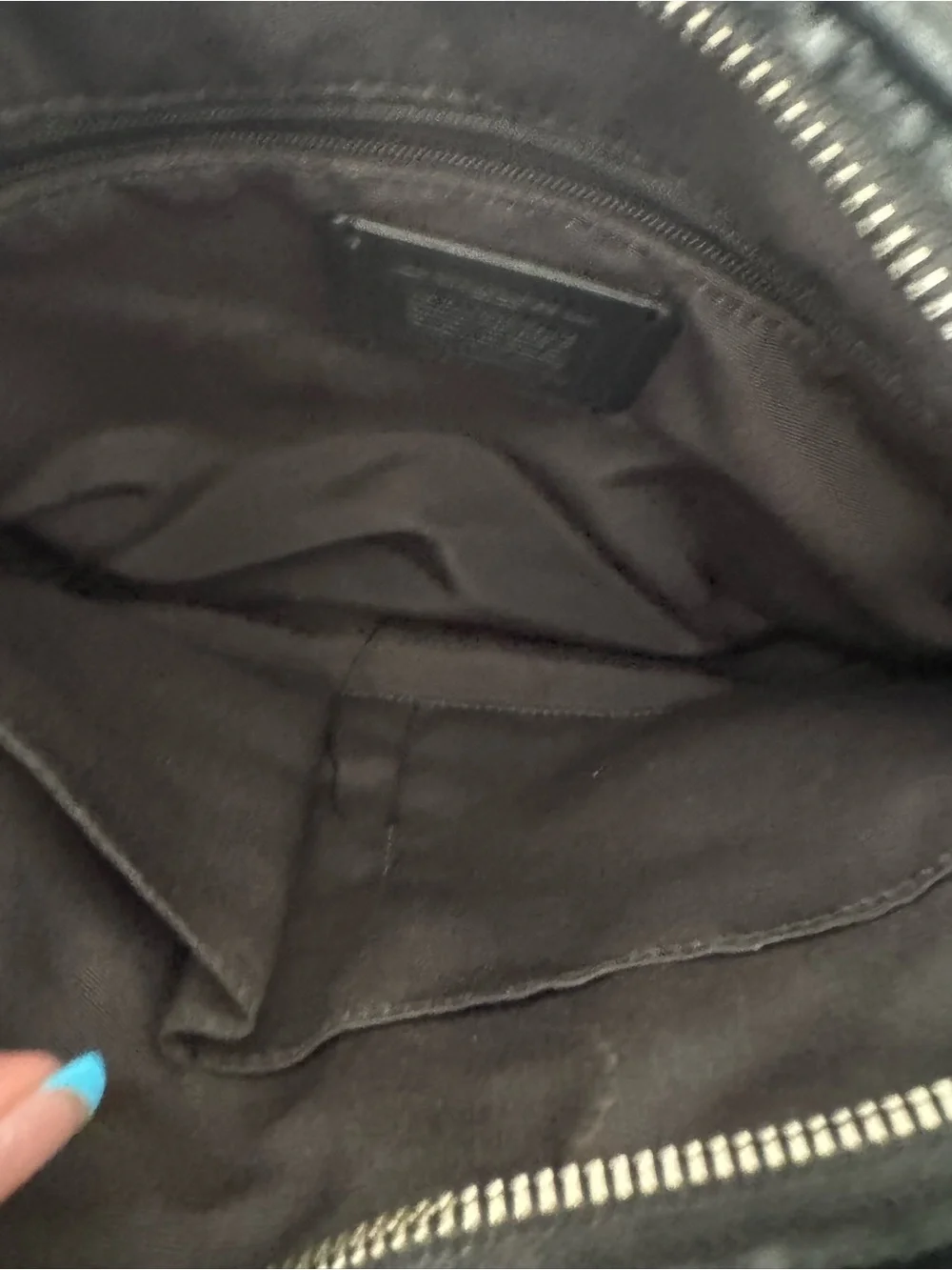 Coach Black Signature Canvas Crossbody Bag